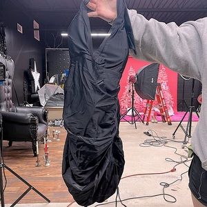 Black retro one piece halter swimsuit always for me chic 18w